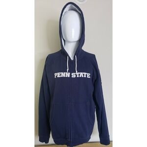 Nike Penn State Nittany Lions Mens Size Medium Full Zip Hoodie Blue